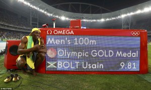 Usian Bolt 9.81s RIO 2016